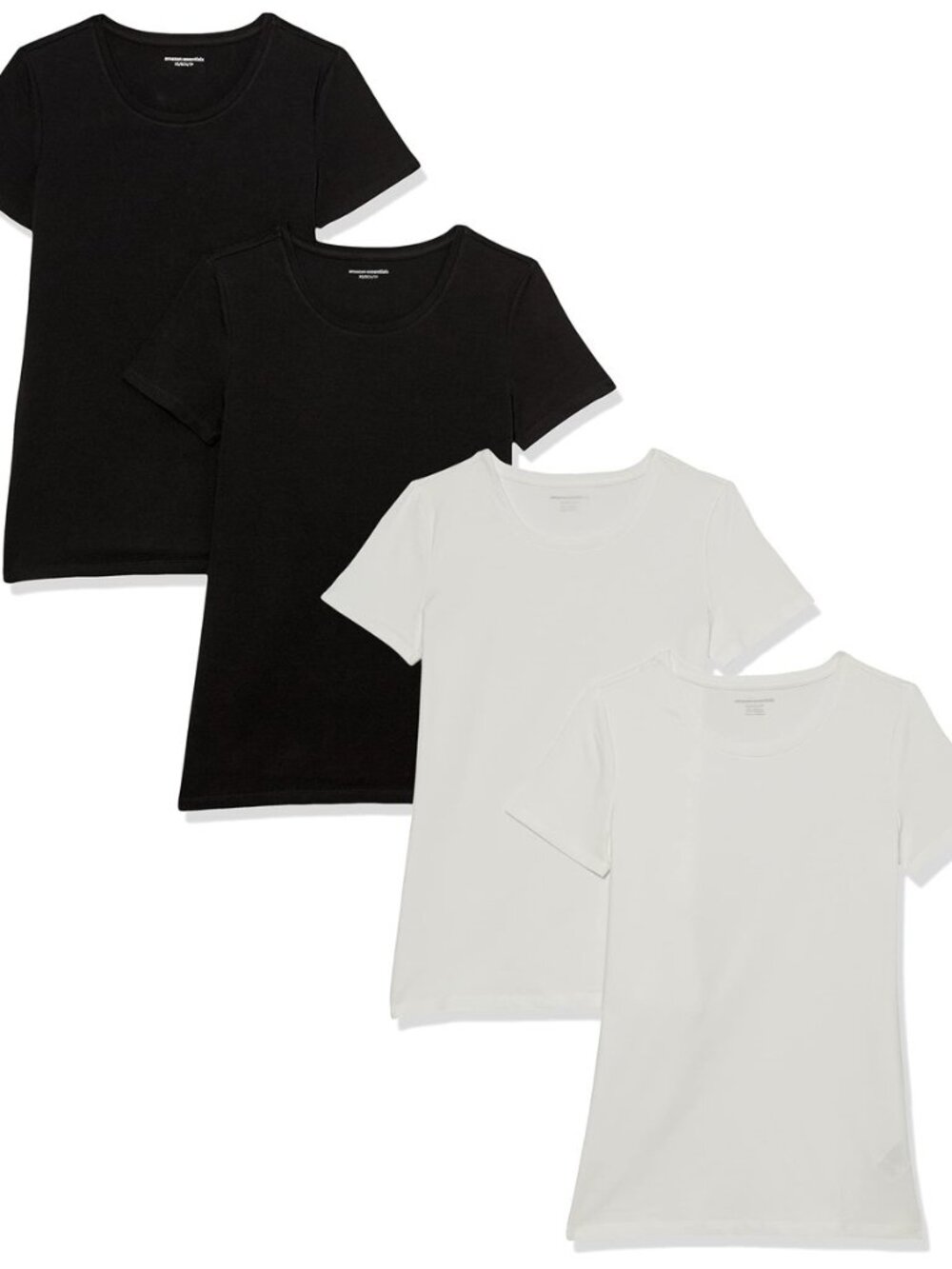 Women's Regular-Fit Short-Sleeve Crewneck T-Shirt, Cotton Modal Blend